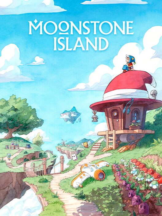 Copertina ufficiale del videogioco Moonstone Island.