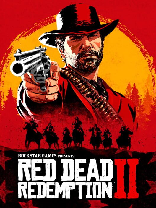 Copertina ufficiale del videogioco Red Dead Redemption 2.