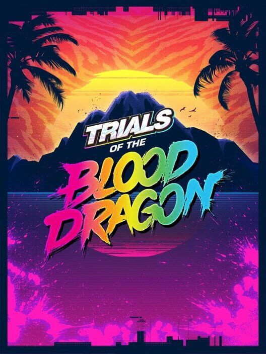 Copertina del videogioco Trials of the Blood Dragon