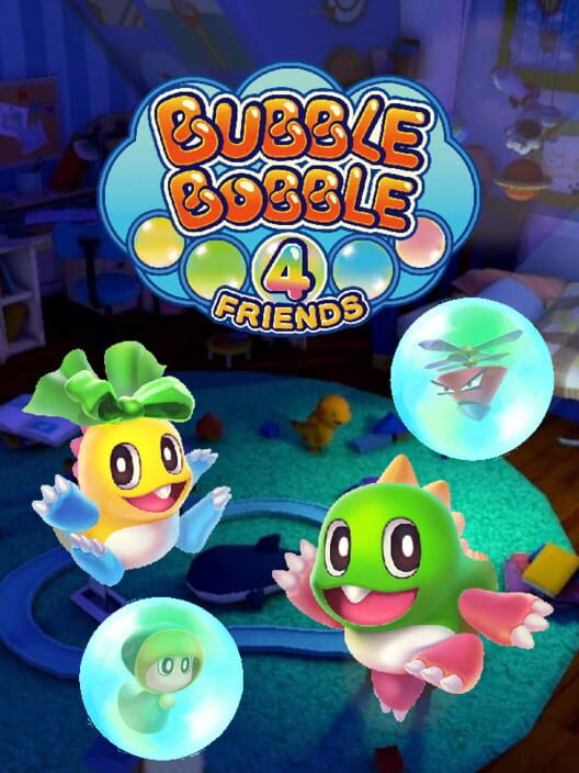 Copertina del videogioco Bubble Bobble 4 Friends
