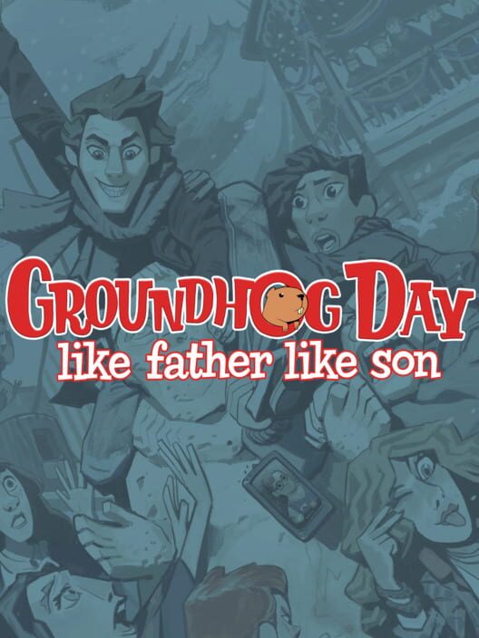 Copertina ufficiale del videogioco Groundhog Day: Like Father Like Son