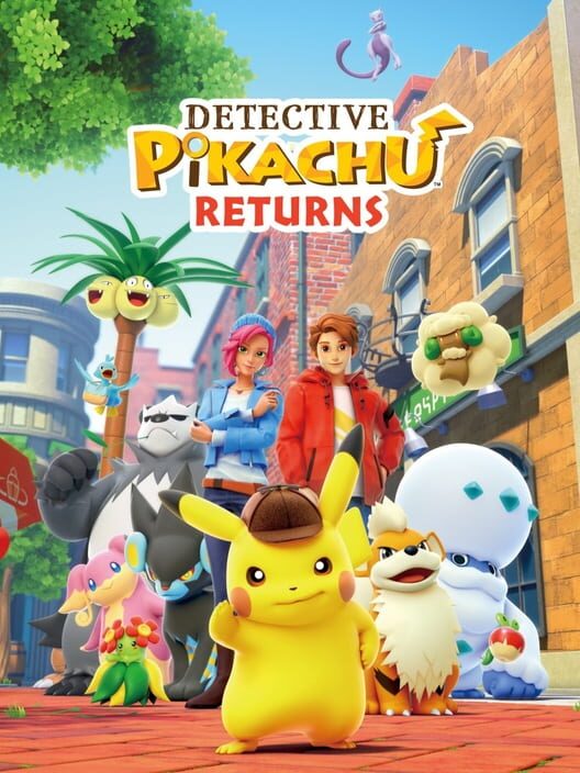 Copertina del videogioco Detective Pikachu: il ritorno