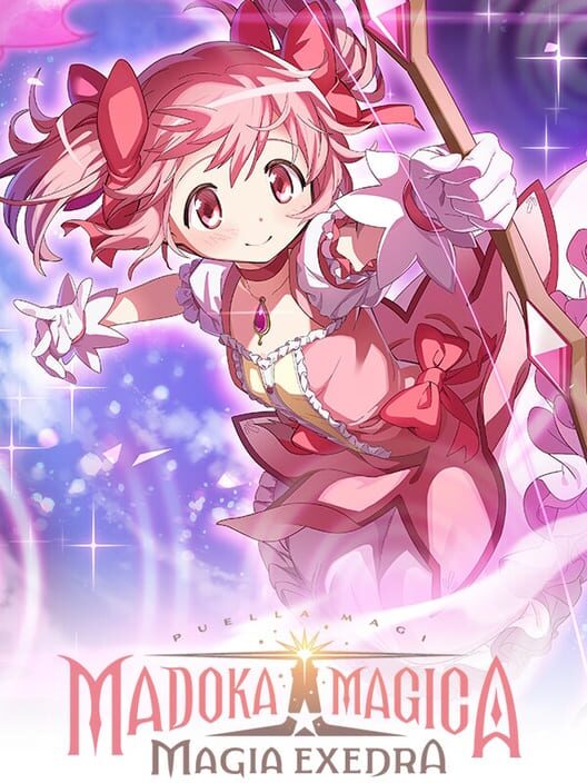 Copertina ufficiale del videogioco Puella Magi Madoka Magica: Magia Exedra.