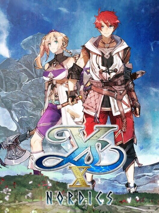Copertina ufficiale del videogioco Ys X: Nordics.