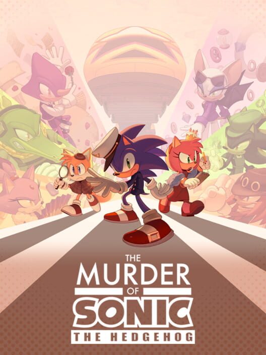 Copertina ufficiale del videogioco The Murder of Sonic the Hedgehog