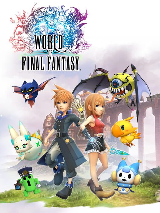 Copertina del videogioco World of Final Fantasy