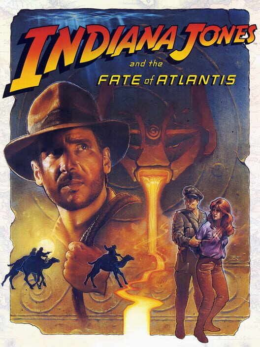 Copertina del videogioco Indiana Jones and the Fate of Atlantis