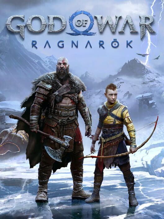Copertina ufficiale del videogioco God of War Ragnarök