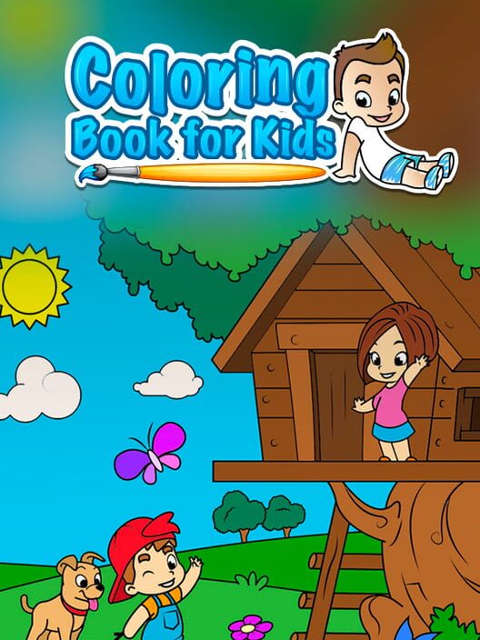 Copertina del videogioco Coloring Book for Kids