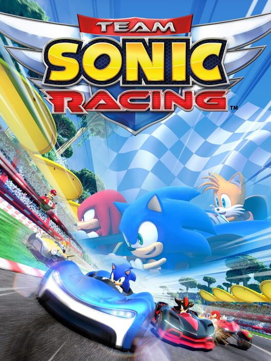 Copertina ufficiale del gioco Team Sonic Racing