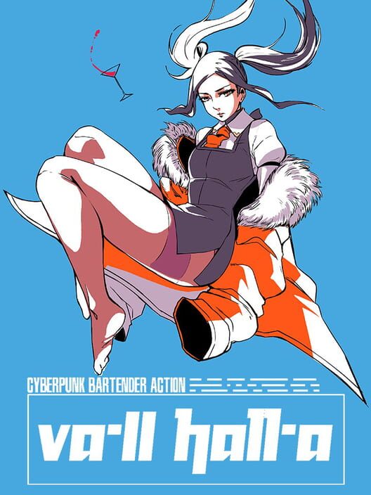 Copertina del videogioco VA-11 HALL-A