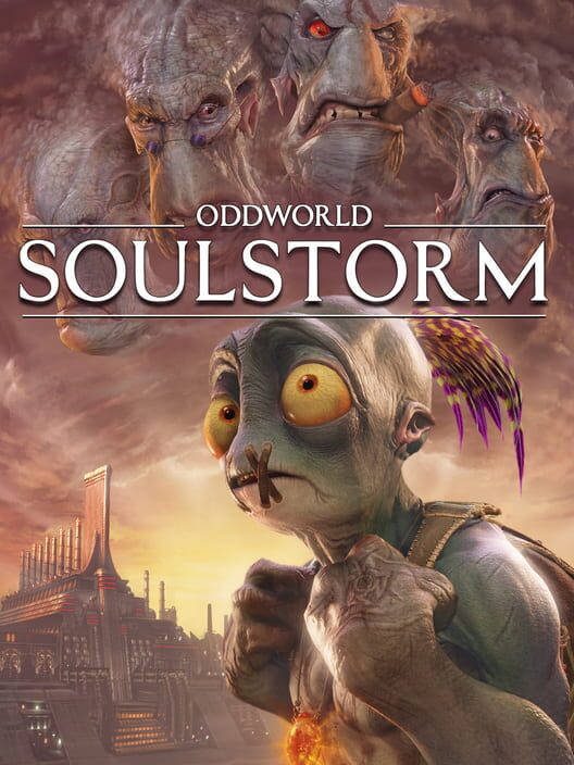 Copertina ufficiale del videogioco Oddworld: Soulstorm.