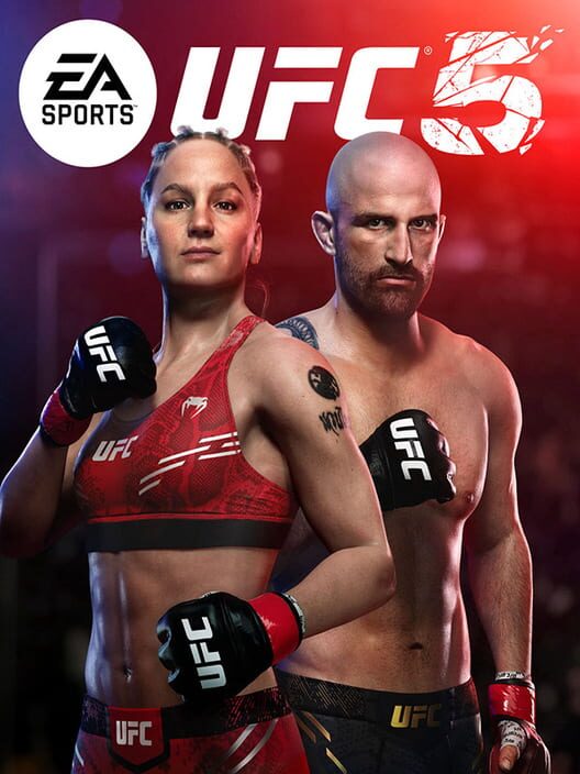 Copertina ufficiale del videogioco EA Sports UFC 5