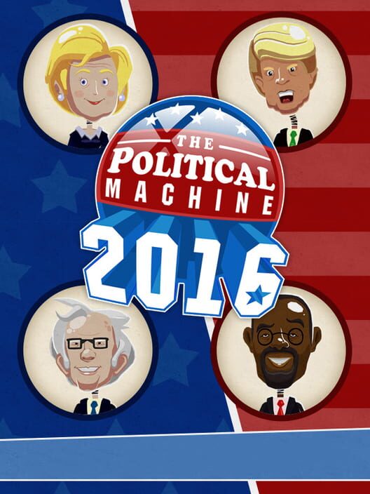 Copertina del videogioco The Political Machine 2016.