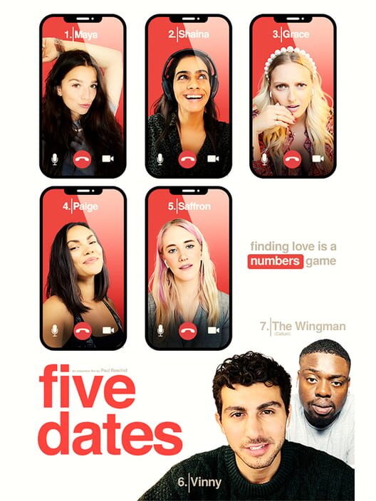 Copertina ufficiale del videogioco Five Dates