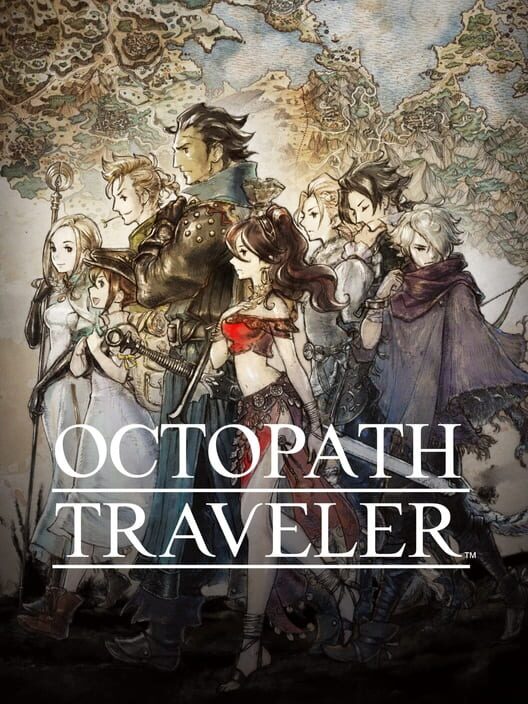 Copertina del videogioco Octopath Traveler