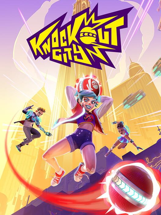Copertina ufficiale del videogioco Knockout City.