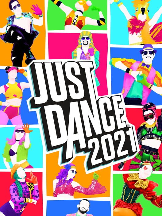 Copertina ufficiale del videogioco Just Dance 2021