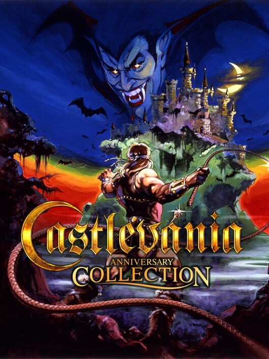 Copertina ufficiale del gioco Castlevania Anniversary Collection
