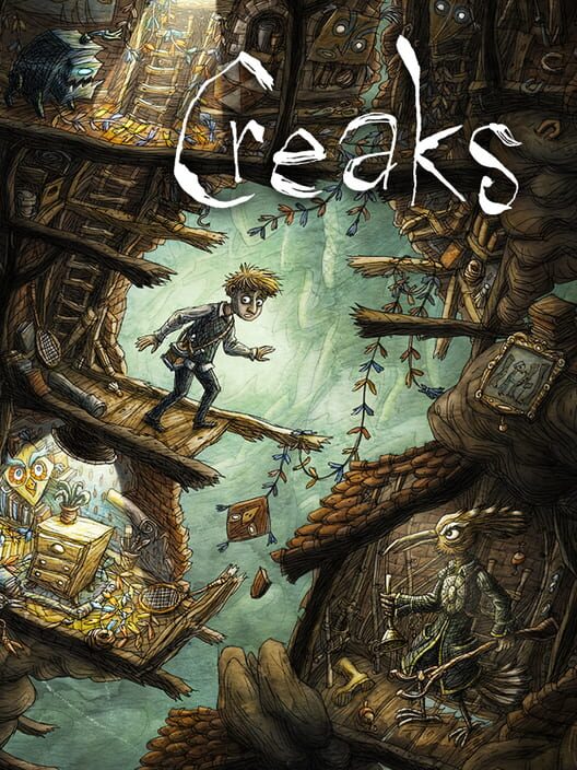 Copertina ufficiale del videogioco Creaks.