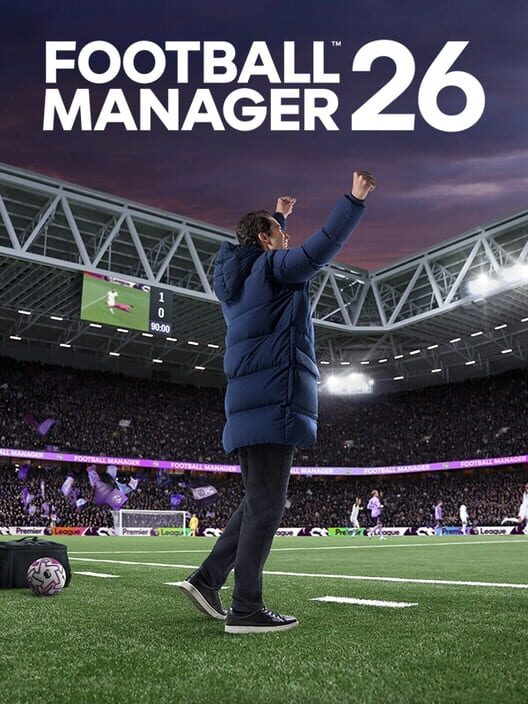 Copertina del videogioco Football Manager 26
