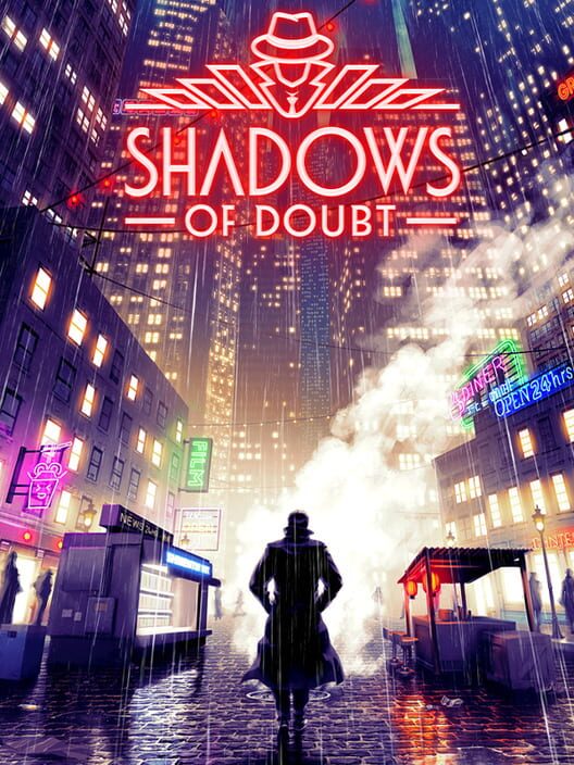 Copertina ufficiale del videogioco Shadows of Doubt.