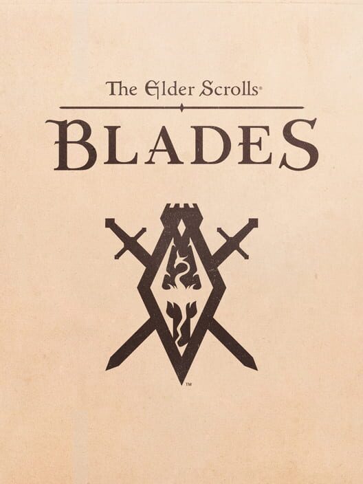 Copertina ufficiale del videogioco The Elder Scrolls: Blades