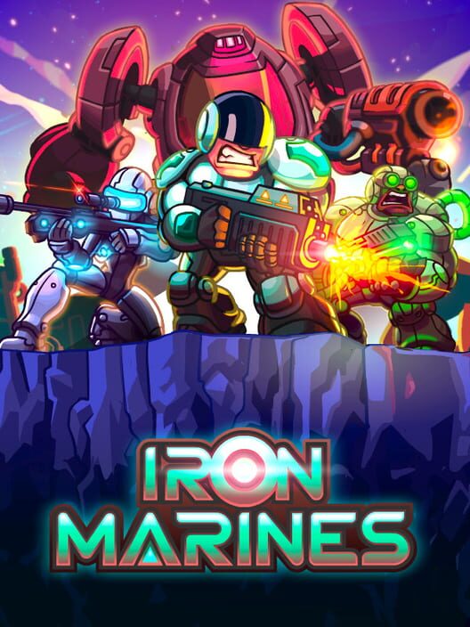 Copertina del videogioco Iron Marines