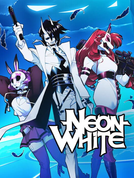 Copertina ufficiale del videogioco Neon White