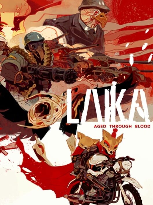 Copertina ufficiale del videogioco Laika: Aged Through Blood