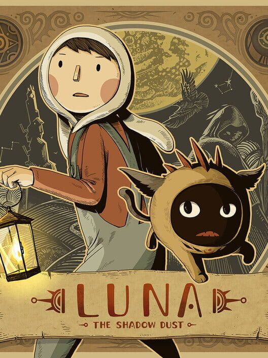 Copertina ufficiale del videogioco LUNA The Shadow Dust.