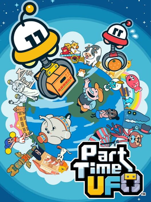 Copertina ufficiale del videogioco Part Time UFO