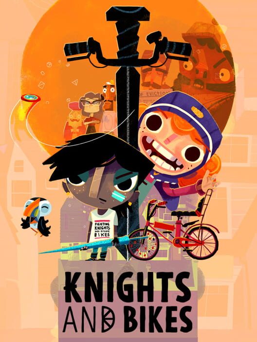 Copertina del videogioco Knights and Bikes proveniente dal catalogo IGDB