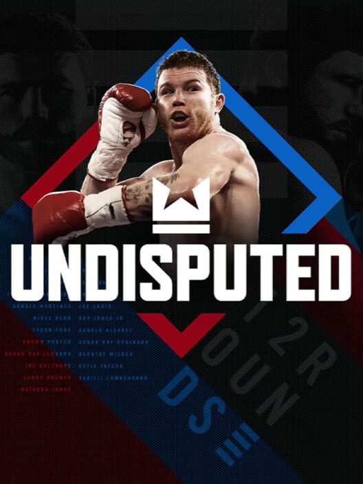 Copertina ufficiale del videogioco Undisputed.