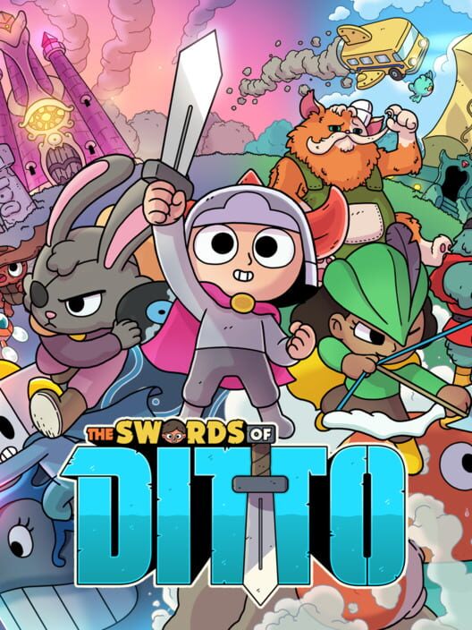 Copertina ufficiale del videogioco The Swords of Ditto