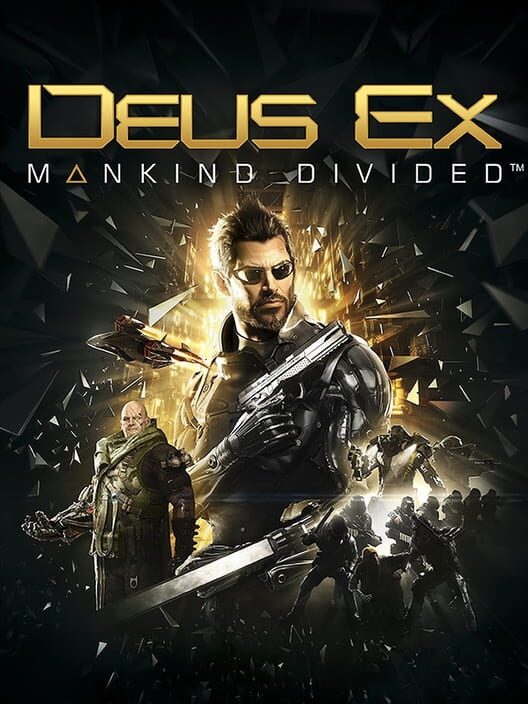 Copertina del videogioco Deus Ex: Mankind Divided