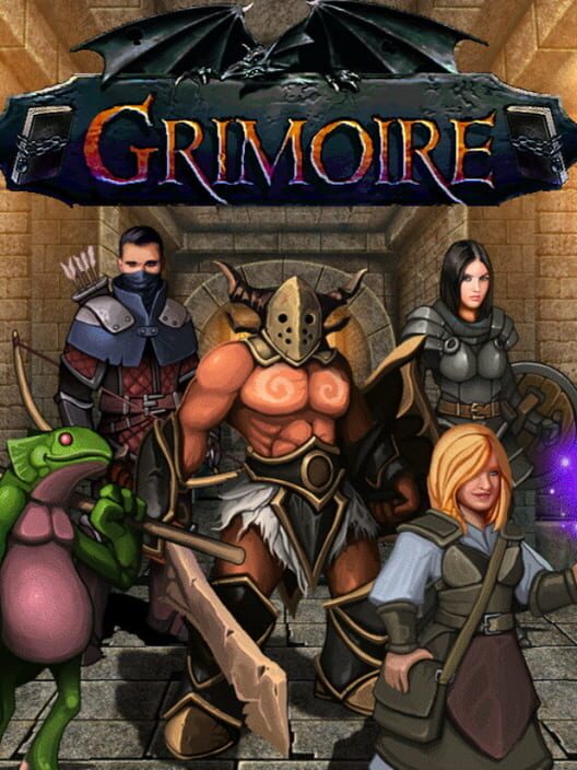 Copertina ufficiale del videogioco Grimoire: Heralds of the Winged Exemplar