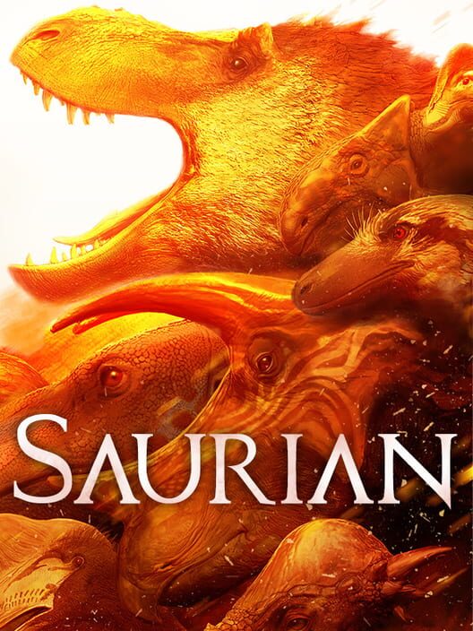 Copertina ufficiale del videogioco Saurian.