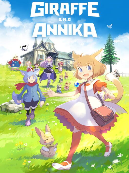 Copertina ufficiale del videogioco Giraffe and Annika.