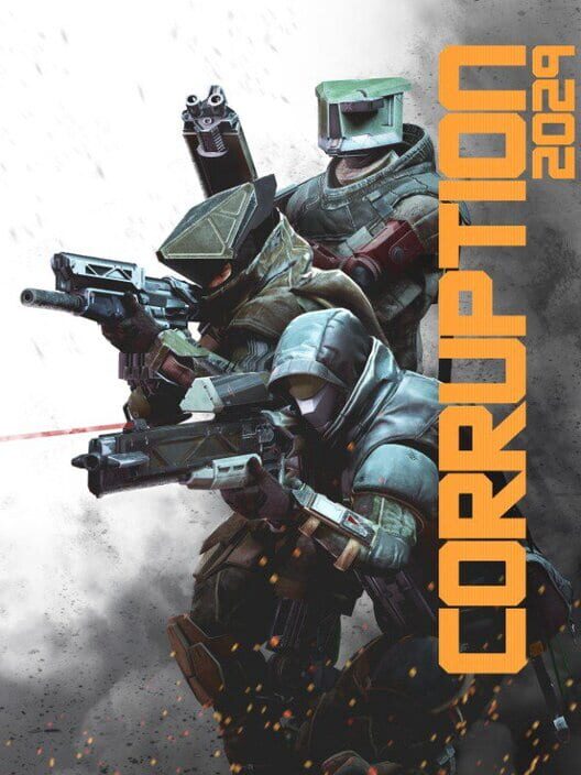Copertina ufficiale del videogioco Corruption 2029.