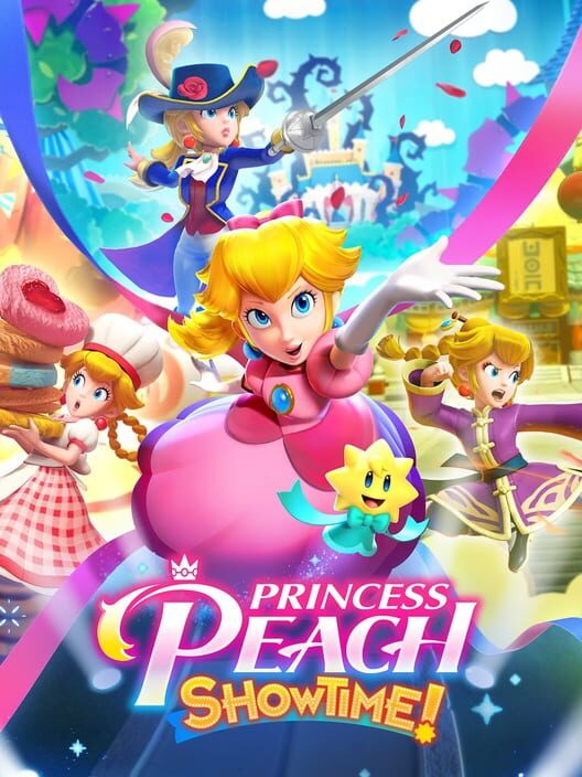 Copertina ufficiale del videogioco Princess Peach: Showtime!