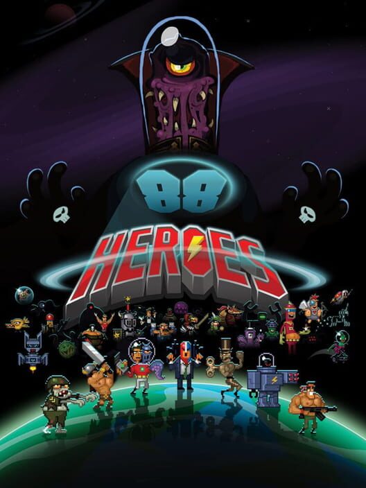 Copertina del videogioco 88 Heroes