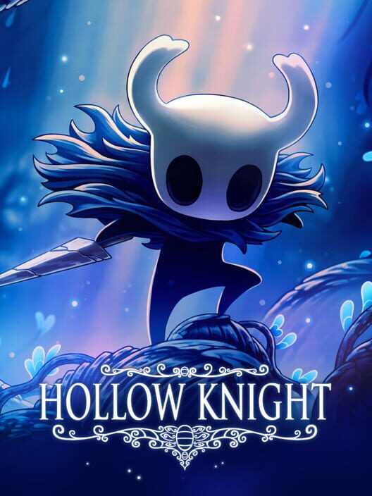Copertina del videogioco Hollow Knight.