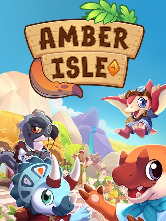 Copertina ufficiale del videogioco Amber Isle.