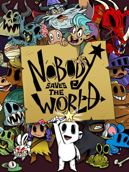 Copertina del videogioco Nobody Saves the World.