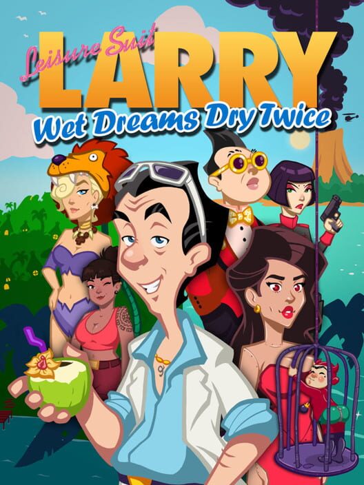 Copertina del videogioco Leisure Suit Larry: Wet Dreams Dry Twice