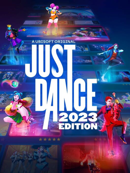 Copertina ufficiale del videogioco Just Dance 2023 Edition