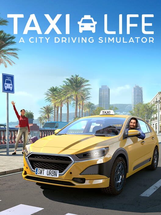 Copertina ufficiale del videogioco Taxi Life: A City Driving Simulator