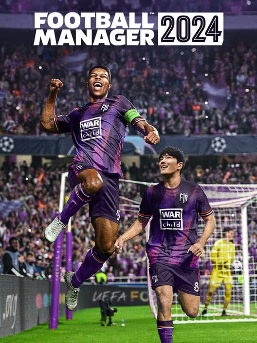Copertina del videogioco Football Manager 2024.