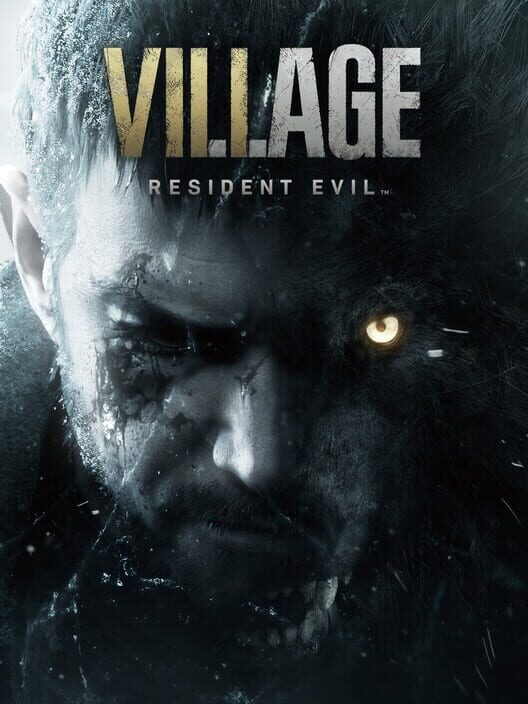 Copertina ufficiale del videogioco Resident Evil Village.